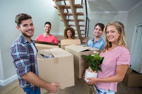 Office relocation team planning a business move in Sidcup
