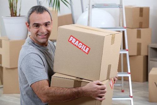 House removalists in Sidcup preparing a family home move