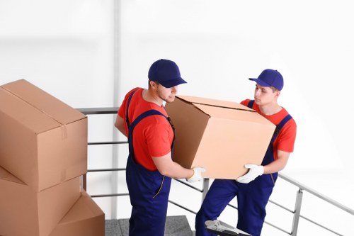 Professional furniture removals planning in Sidcup with packed home items