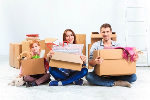 Sidcup removal van prepared for a local relocation service