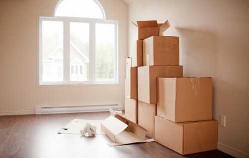 Preparing unwanted furniture for pick-up in Sidcup home clearance