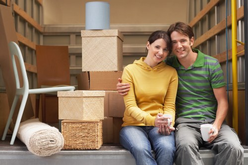 Local removals team handling property access in Sidcup