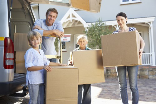 Office furniture pick-up service for a Sidcup business