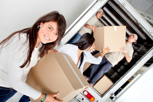 Sidcup house removalists organizing boxes for safe transport