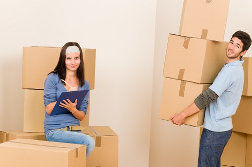Professional moving team providing Sidcup removals support for household transport